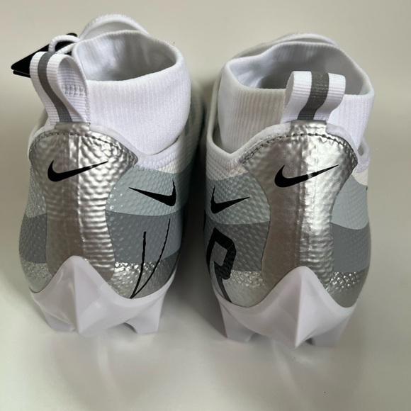 Nike Vapor Edge 360 Pro Football Cleats White Black Size 14 DQ3670-102 - Picture 6 of 7